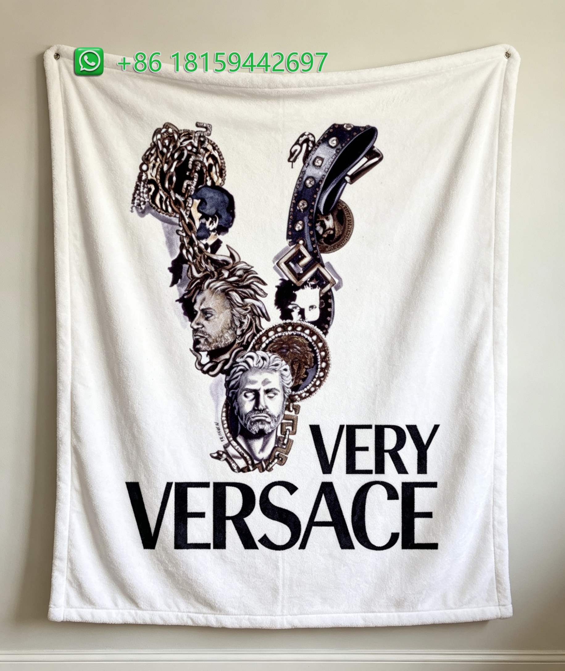 Versace Throw Blankets